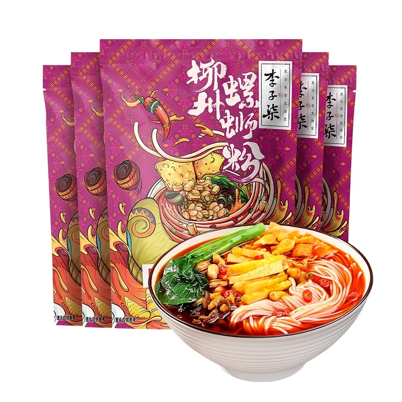 李子柒螺螄粉加辣加臭400g原裝正品 台